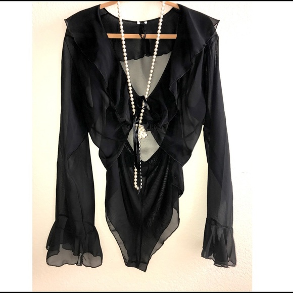 Sheer Sexy Top & Bottoms. - Picture 4 of 5